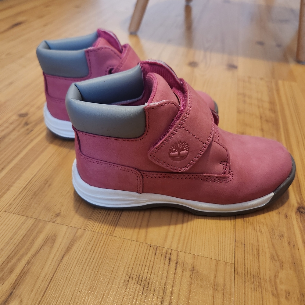 Timberland Kids Boots in Pink and Gray